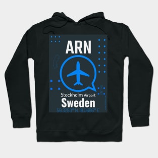 ARN Stockholm deep Hoodie